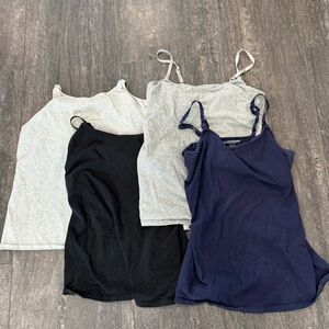 Motherhood nursing maternity tank top bundle